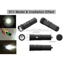 Diving Backup light XM-L U2 LED small light led flashlight torch